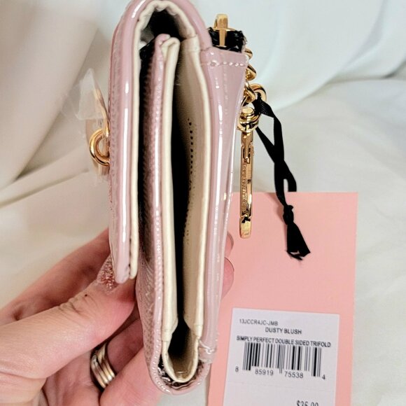 Juicy Couture Pink/Blush Color Wallet, NWT, Retails: $36 - Picture 7 of 11